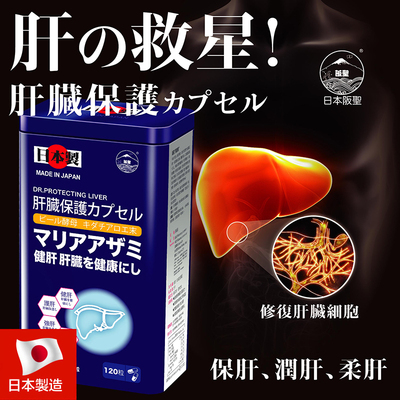 【阪聖BEST】護肝博士 日本製 肝の救星！120粒